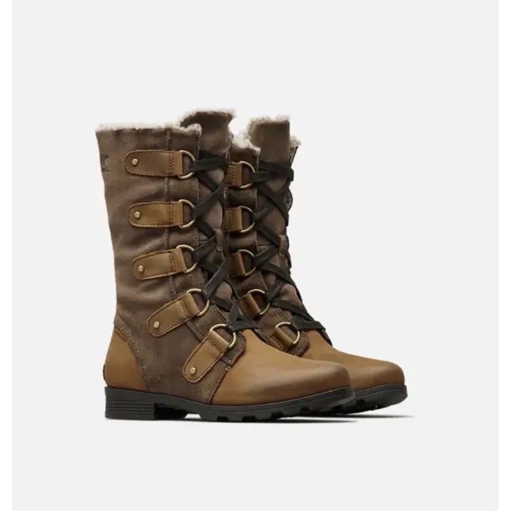 Sorel Emelie Lace Up Boot in Major